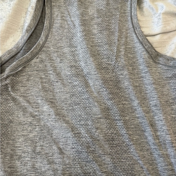 Womens Gray Athletic Tank Top - Picture 4 of 4